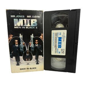 Men in Black II Back in Black MIIB VHS 2002 Will Smith, Columbia Pictures